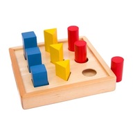 Wooden Shape Sorting Sequence Ladder Different