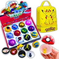 Pokémon 12 figúrok + 12 Pokeboll + Taška Komplet Pre Fana Pokemon
