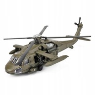 MODEL VRTUĽNÍKA BLACK HAWK Z KOVOVEJ ZLIATINY S DARČEKOVÝM STOJANOM 1:64