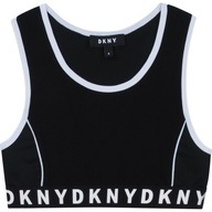 Top sportowy dziewczęcy DKNY D35R19-09B 164