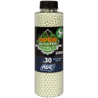 Kulki biodegradowalne ASG Open Blaster Tracer 0.30g 3300 szt. - Green