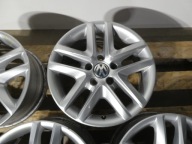 4X CERCHI DI ALLUMINIO CERCHI RUOTE 5N0601025 VW 5X112