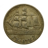 2 złote 1936 r. - Żaglowiec (12)