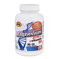 Chelát Magnézium 375 + vitamín B6 s postupným uvoľňovaním | 90+30 tabliet