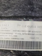boot upholstery right AUDI Q5 8R 8R0863880D grey