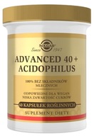 Solgar Advanced 40+ Acidophilus 60 kapsúl Kmene bakerii Imunita