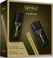 STR8 AHEAD zestaw upominkowy deo w szkle+deo spray