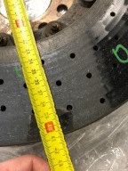 PORSCHE CAYENNE 7P5 TURBO kočioni disk CERAMICZNA prednji dio