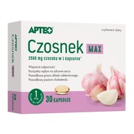 Cesnak Max APTEO, 30 kaps odolnosť