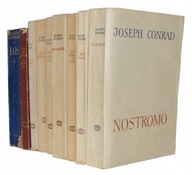 9 x Joseph Conrad - NOSTROMO KORSARZ OCALENIE ZWYCIĘSTWO I wydania BDB