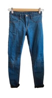 H&M Super Skinny Fit Jeansy Spodnie dżinsy 146