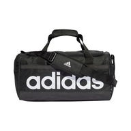 Školská tréningová športová taška čierna adidas LINEAR DUFFEL M HT4743