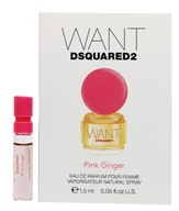 Vzorka Dsquared2 Want Pink Ginger EDP W 1,5ml
