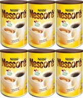 Kawa rozpuszczalna Nestlé Nescore z magnezem puszka 260g x6