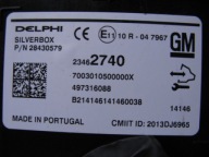 control unit module OPEL INSIGNIA A