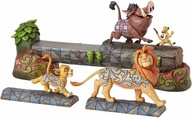 OUTLET Disney Traditions Figúrka Leví kráľ Timon Pumba Simba Jim Shore