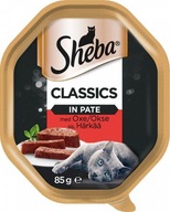 Sheba Classics in Pate Mokra karma z wołowiną 85g