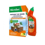 BROS MICROBEC Preparat do szamb i przydomowych oczyszcz. ścieków, 1 kg+ żel