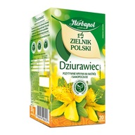 HERBAPOL zielnik polski DZIURAWIEC herbata ziołowa 20 TOREBEK