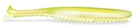 Kalins Tickle Tail 7cm Chartreuse/Pearl Hologram