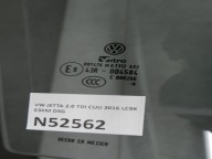 VW JETTA 5C window right rear part 2016