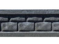 Betónová podmurovka - 250 cm / 25 cm - antracit