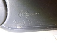 mirror left electrics Skoda Octavia II kombi LF9F biale 2004-2013 6PIN