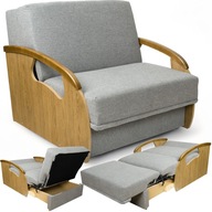 Sofa z Funkcją Spania Kanapa Amerykanka rozkładana do spania fotel pojemnik