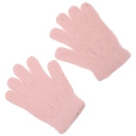 1 pár detské zimné plyšové rukavice teplé