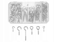 Parkside csavarozható kampók készlet 151db-os