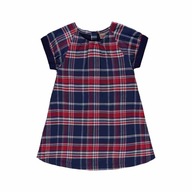 Šaty s krátkym rukávom pre dievčatko, viacfarebné, Kanz, veľ. 116