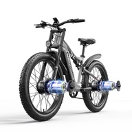 Elektrický bicykel Shegmilo S600 s dvojitým motorom 2000 W – Samsung 48V17,5AH odnímateľný