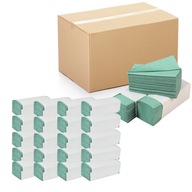 Ręcznik papierowy składany ZZ zielony 4000 listków