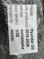 HYUNDAI i30 III 16-23 Garniture moulure decorative Console DEKOR Commandes START STOP