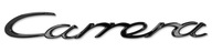 Samolepiaci emblém pečiatka PORSCHE CARRERA 17,2x2,2 cm čierna