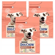 Purina DOG CHOW Sensitive łosoś karma 3 x 2,5kg