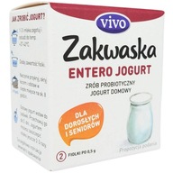 Domowy Jogurt ENTERO ZAKWASKA Żywe Kultury 2szt 1g
