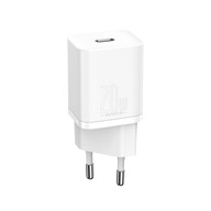 Ładowarka sieciowa Baseus Super Si USB-C 20W Biała (CCSUP-B02)