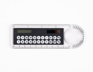 Kalkulator z lupą Mini miarka słoneczna Linijka Przybory szkolne dla uczniów