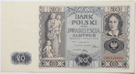 Banknot 20 Złotych - 1936 rok - Seria CW