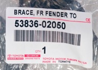 Gauche Console Support plaque Aile Avant TOYOTA COROLLA E21 Neuf OE
