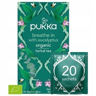 Herbata Organiczna Pukka Breathe In With Eucalyptus 20 sztuk