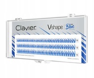 Kępki rzęs Clavier V-Shape Blue MIX 10-12-14mm