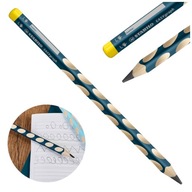 Ołówek do nauki pisania dla leworęcznych HB morski