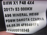 BMW X1 F48 tyres MATA floor mats rubber boot WATERTECH
