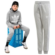 SPODNIE DLA DZIECKA ADIDAS SPORTOWE BAWEŁNIANE R 170