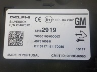 OPEL INSIGNIA modulo RADIA SILVERBOX 13482919 28467012