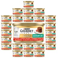 Purina Gourmet Gold Karma wołowina 24x85g