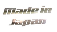 Wycinana ploterowo naklejka MADE IN JAPAN #8 kolory chrom