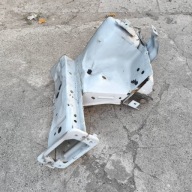 quarter left front front Ford Fiesta MK7 LIFT biala HC